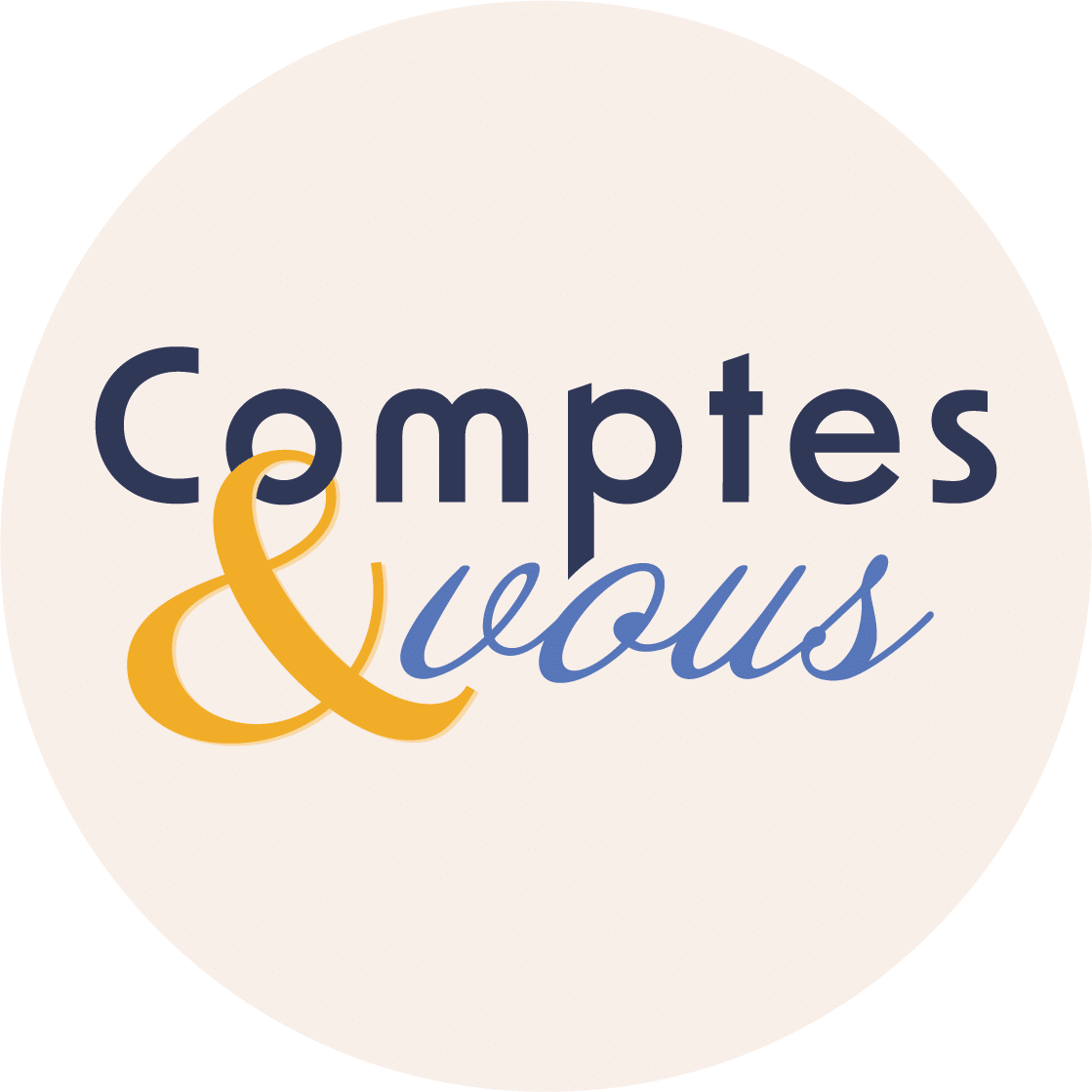 Comptes & vous logo - badge